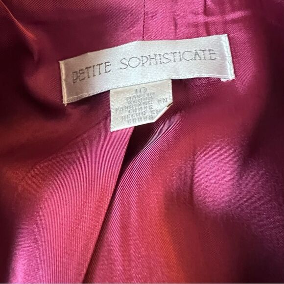 Vintage Petite Sophisticate Blazer Pink Size 10 - Picture 3 of 6